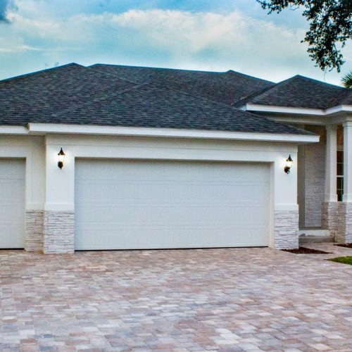 exterior of home near garage