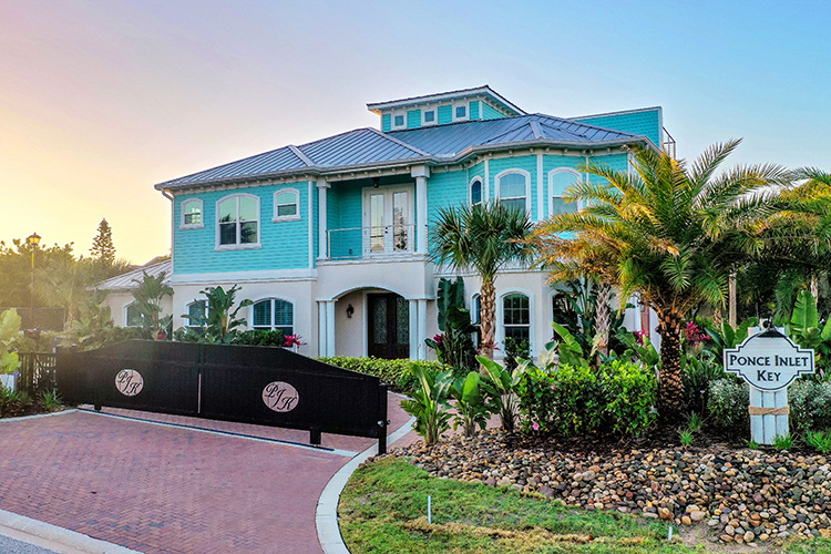 The Hemingway model home, part of the Ponce Inlet Key community